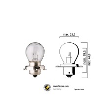 Flösser S3 P26s 12V 15W