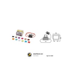 предохранитель АТC:  3A  4A  5A  7,5A  10A  15A  20A  25A  30A  40A