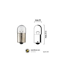 Flösser R5W BA15s 12V 5W