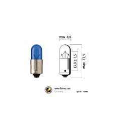 Flösser T4W BA 9s 12V 4W