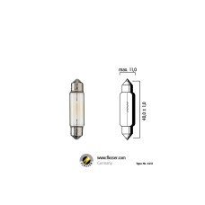 Flösser SV8,5 12V 10W 11x40 mm