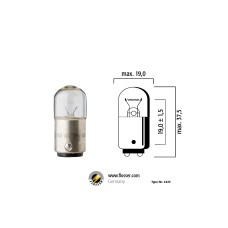 Flösser R5W BA15d 12V 5W