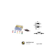 предохранитель АТМ mini: 5A  7,5A  10A  15A  20A  25A  30A