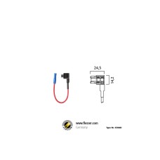 Провод с держателем для предохранителя  АТМ mini (5038)