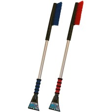 Скребок со щеткой на ручке 1 метр